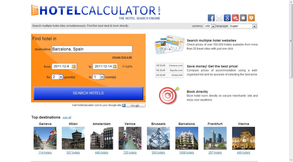 hotelcalculatorscreenshot