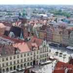 ariel view Wroclaw Market Sqaure Rynek