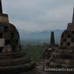Borobudur Indonesia at sunrise