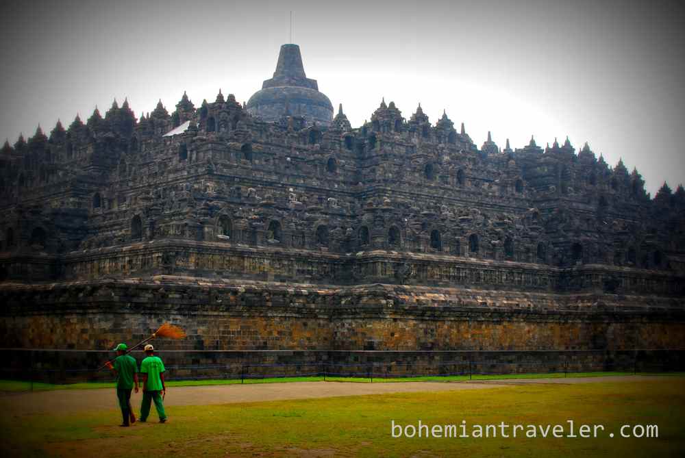 the whole of Borobudur